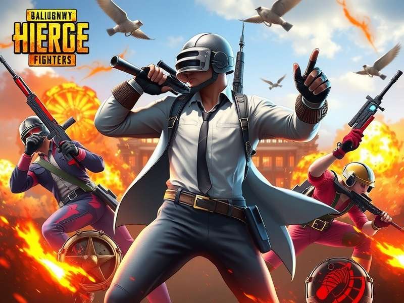 PUBG Hero Fierce Fighters Weapons Collection